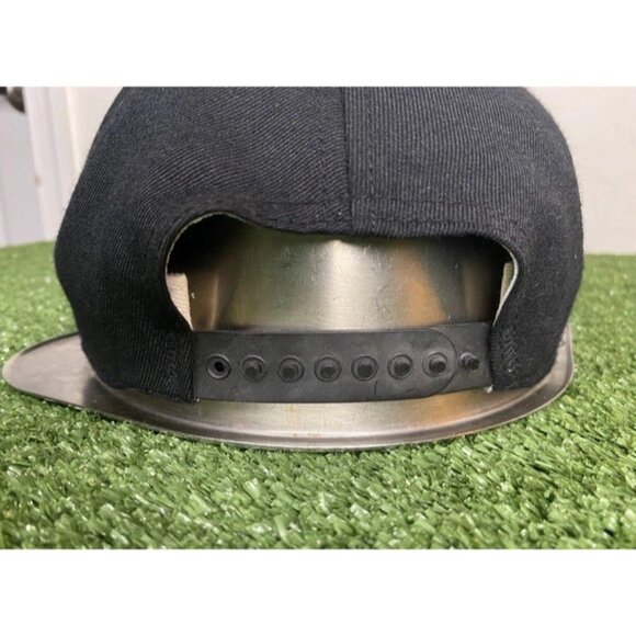 Vintage USC Trojans hat cap snap back black script deadstock football mens wool - Picture 5 of 9